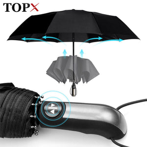 Wind Resistant Folding Umbrella