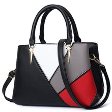 Geometric Fashion Patchwork Handbag